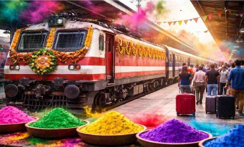 Holi Special Trains 2026
